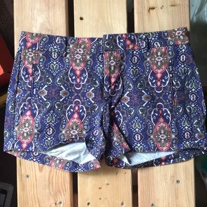 patterned shorts